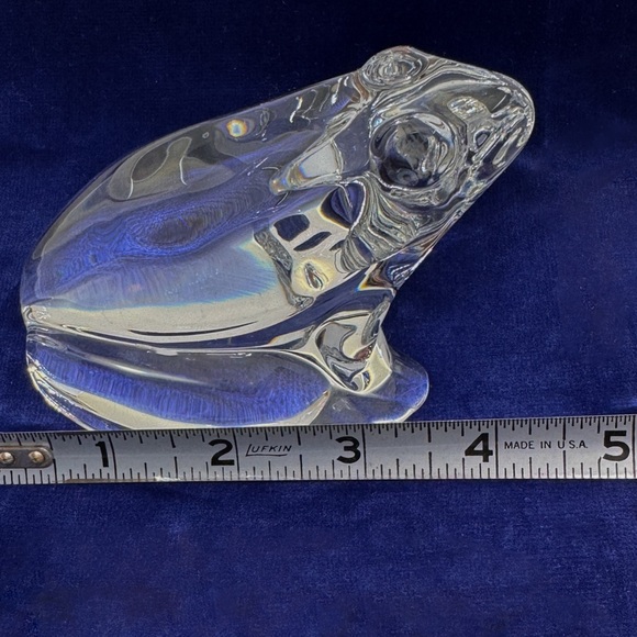 Baccarat Crystal Frog - Picture 12 of 16